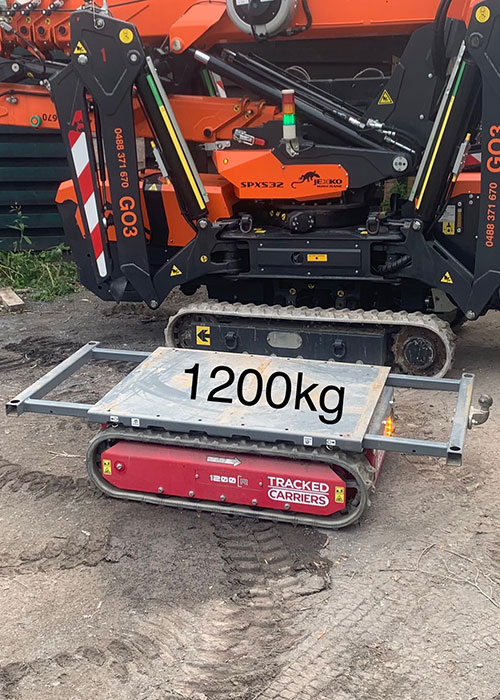 Rups carrier tot 1200kg